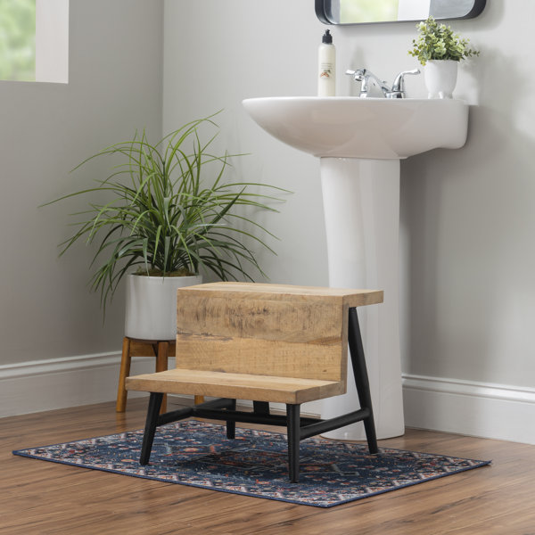 Rustic Step Stool | Wayfair